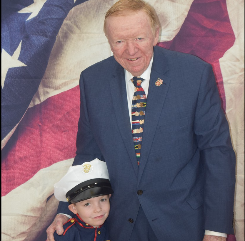 Cunningham school remembers veteran F. Beirne Lovely